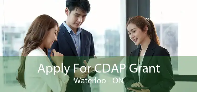 Apply For CDAP Grant Waterloo - ON
